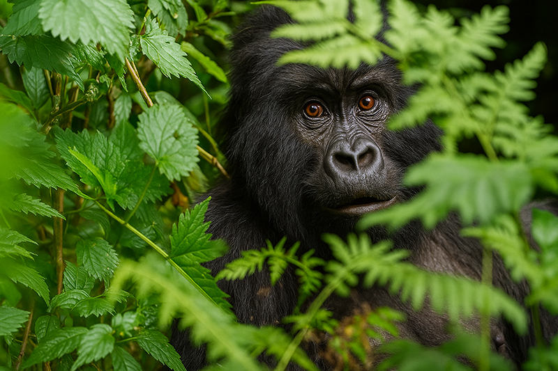 Eine Szene von der Rundreise „Gorillas in Uganda“