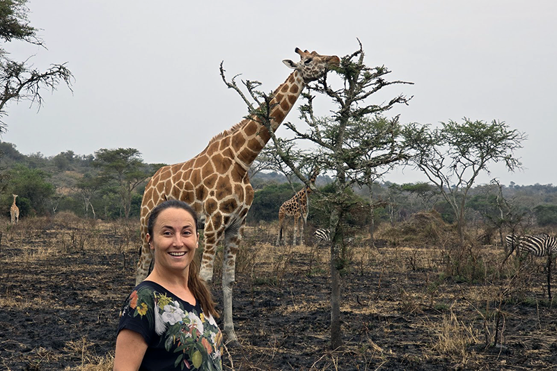 Eine Szene von der Uganda-Safari-Rundreise
